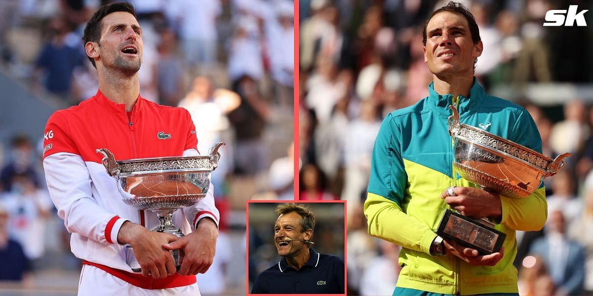 Novak Djokovic Rafael Nadal Mats Wilander French Open