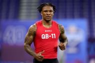 Anthony Richardson at the NFL Combine