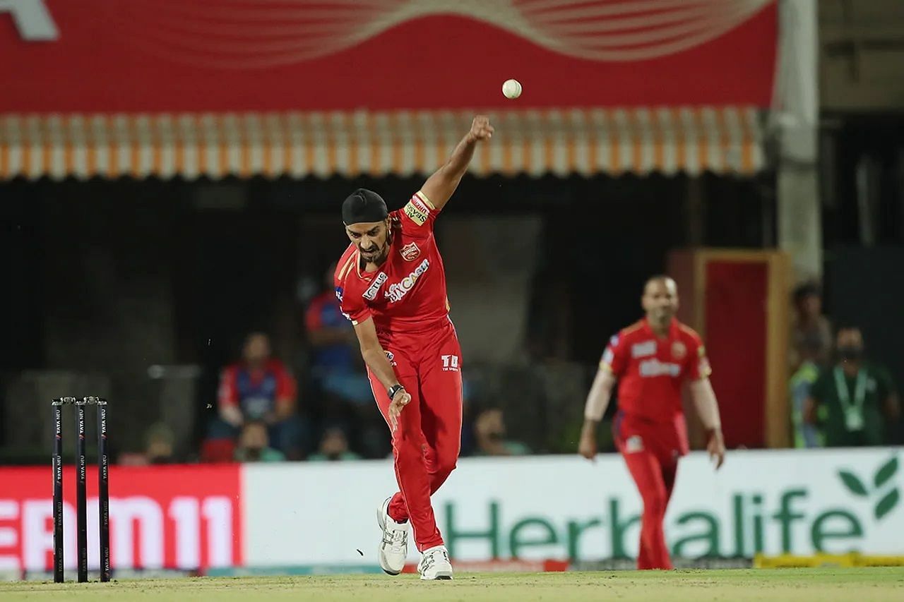 Arshdeep Singh bowled only two overs against the Delhi Capitals. [P/C: iplt20.com]