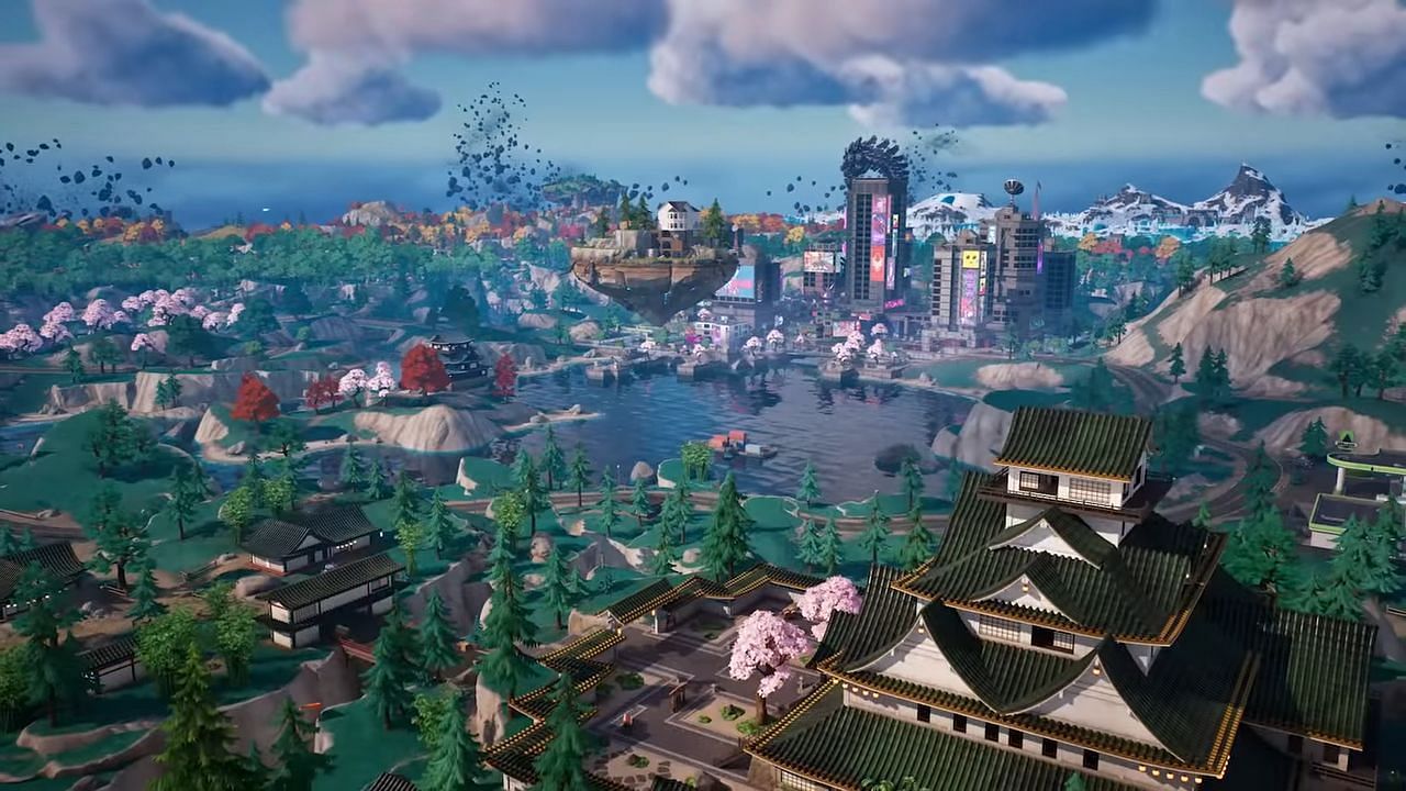 The next Fortnite season won&#039;t completely change the map (Image via Epic Games)
