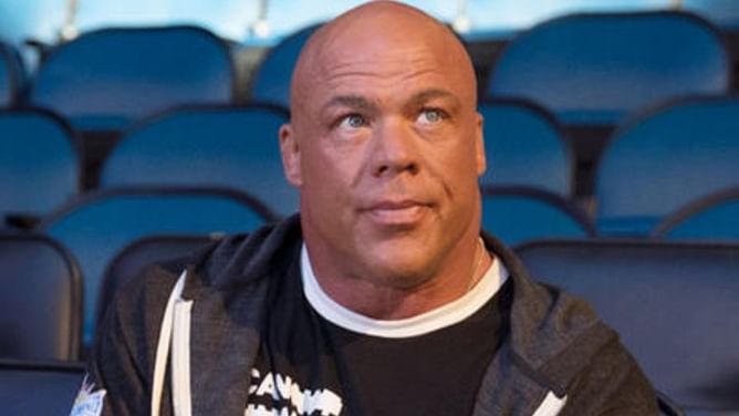 Kurt Angle recounts Hall of Famer's request to get him a job in WWE following WrestleMania match