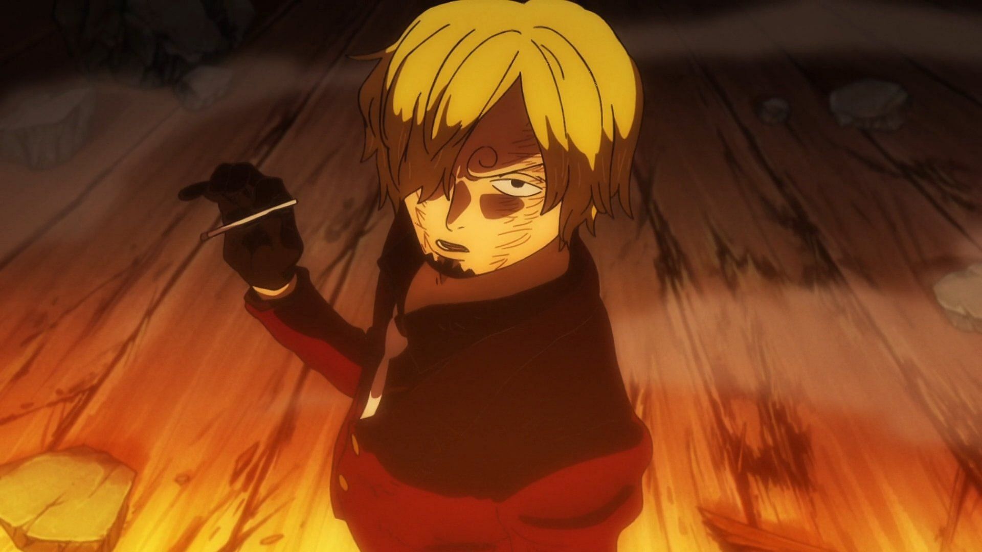 Sanji as seen in One Piece's Onigashima Arc (Image via Toei Animation, One Piece)