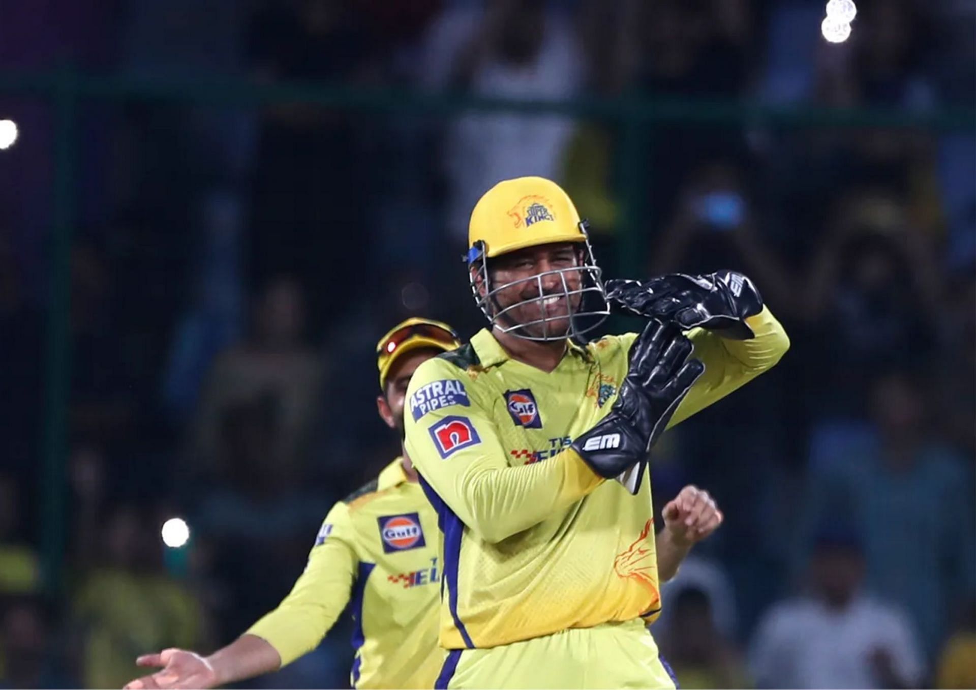 MS Dhoni has led CSK to their 10th final appearance in the IPL (Picture Credits: BCCI).