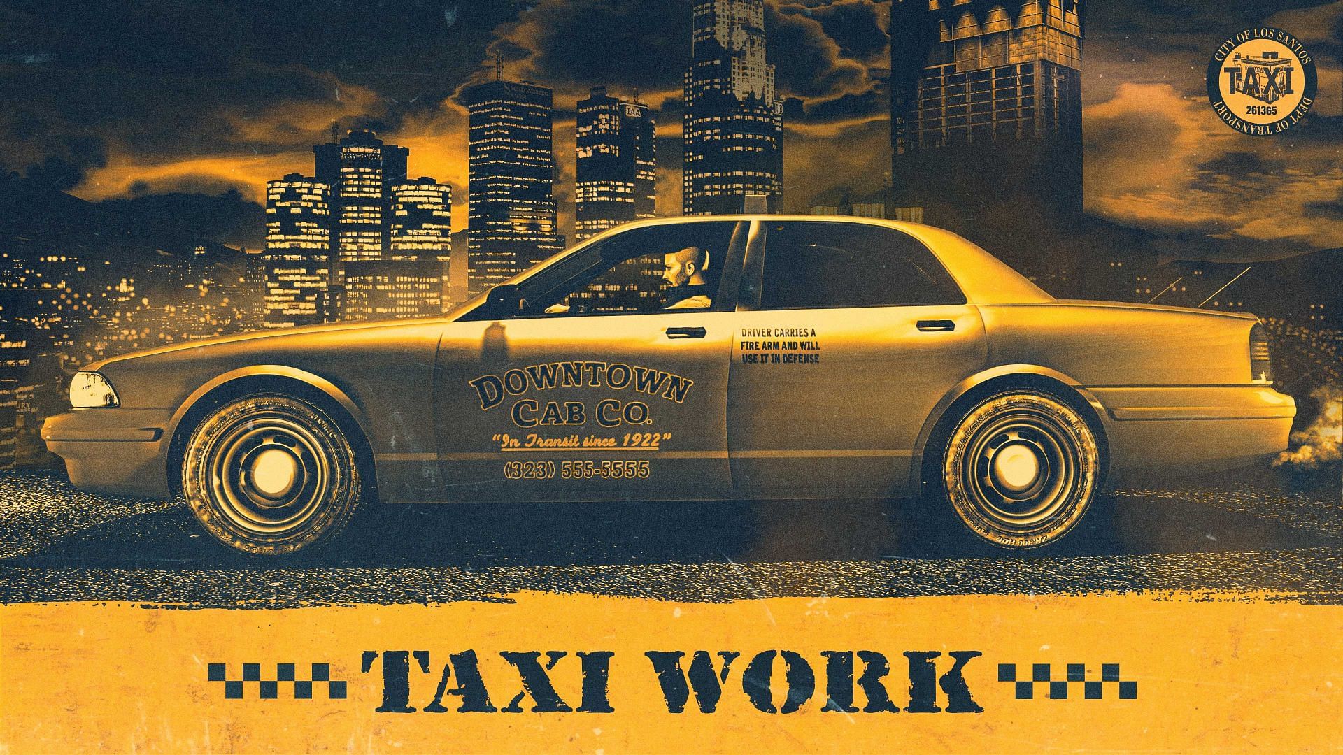 Here is a guide to quit Taxi Work jobs in GTA Online (Image via Rockstar Games)