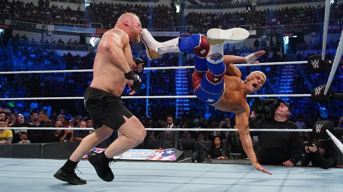 Cody Rhodes overcame The Beast at WWE Backlash