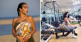 "Training with the best" - Cristiano Ronaldo's girlfriend Georgina Rodriguez shares her glute workout routine on Instagram