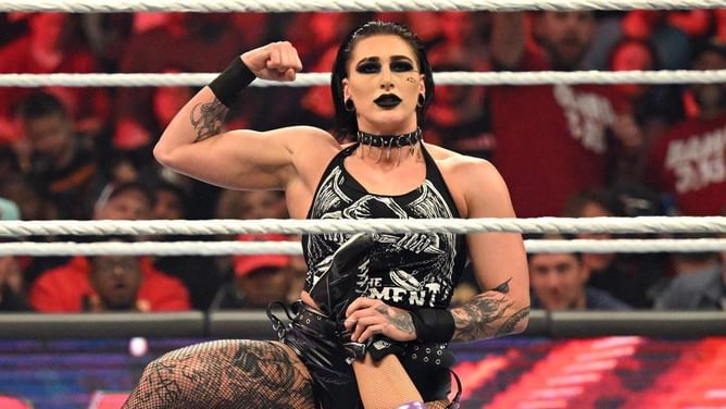 Rhea Ripley spotted hanging out with several WWE stars in Saudi Arabia