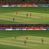 [Watch]Comedy of errors as Delhi Capitals miss twin run-outs in the same delivery against Punjab Kings