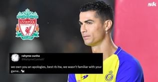 "I wasn't familiar with your game" - Fans react as Liverpool star picks Cristiano Ronaldo for dribbling category when discussing his ideal PL player