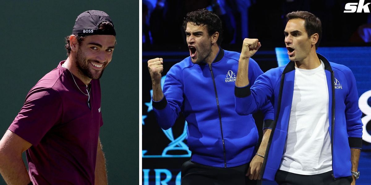 Roger Federer is Matteo Berrettini