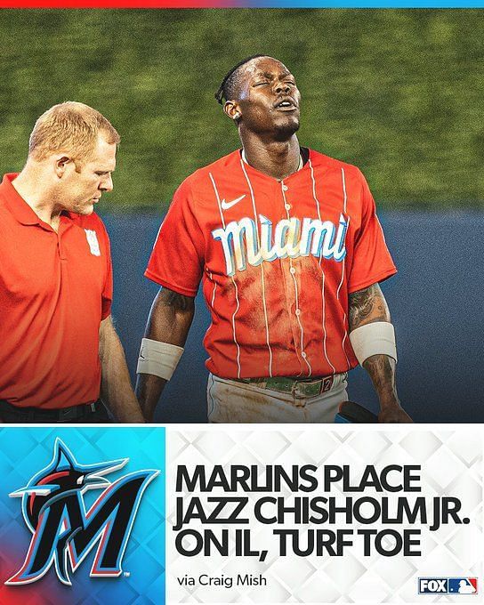 Marlins' Chisholm expected to be sidelined 6 more weeks