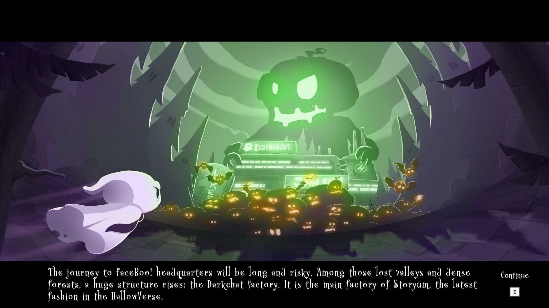 Time to stop Fackerberg (Screenshot from Death or Treat)