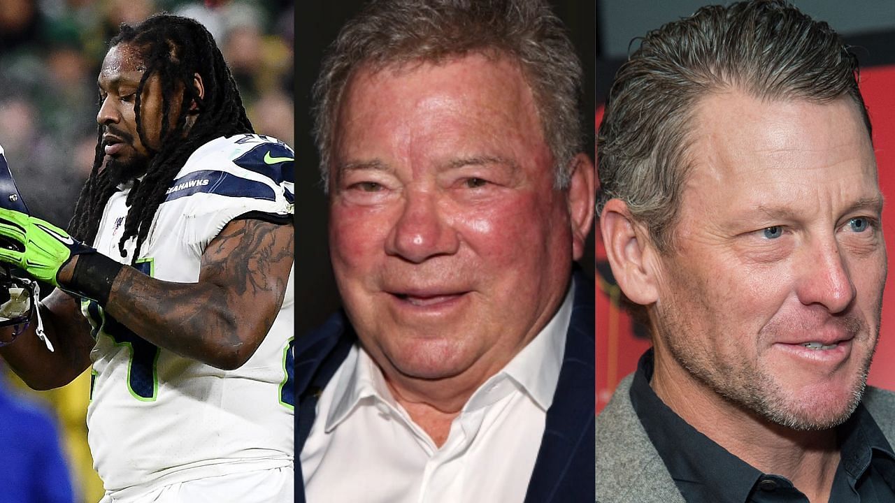 Marshawn Lynch and Lance Armstrong will join a Mars-themed series hosted by William Shatner - image credit: Getty