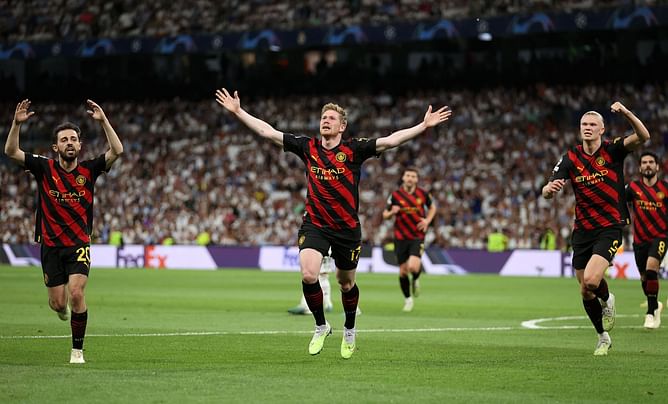 Real Madrid 1-1 Manchester City: Player ratings for the Sky Blues as De Bruyne salvages a draw at the Bernabeu | UEFA Champions League 2022-23