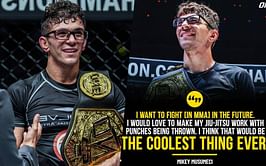 Mikey Musumeci teases a jump to mixed martial arts