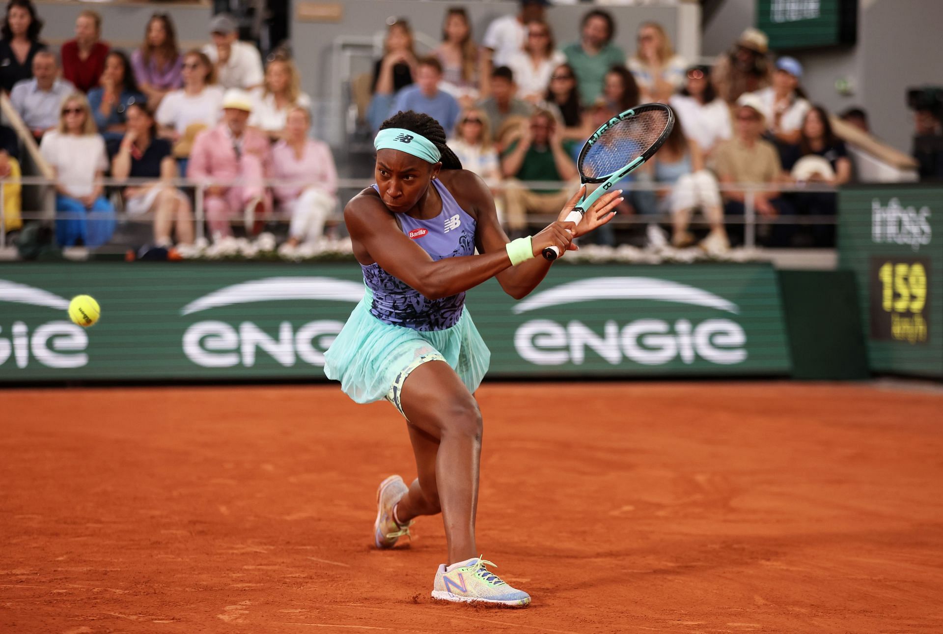 Coco Gauff at the 2022 French Open