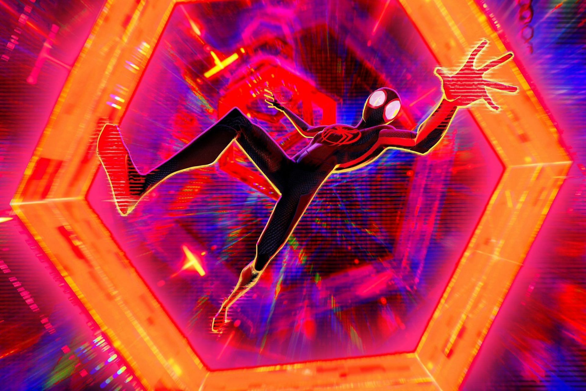 Spider-Man: Across the Spider-Verse gears up for its thrilling June premiere, delivering intense action, and a PG rating (Image via Sony Pictures)