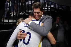 "Forever grateful for you as a friend"- Steph Curry gives a heartfelt tribute to departing Warriors GM Bob Myers