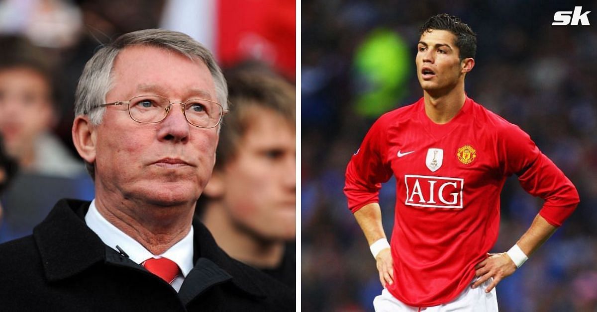 Former Manchester United manager Sir Alex Ferguson and Cristiano Ronaldo 