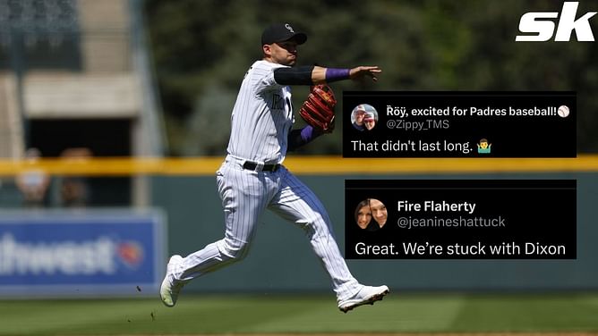 San Diego Padres fans annoyed after Jose Iglesias opts out of his contract: "That didn't last long" "Great. We're stuck with Dixon"
