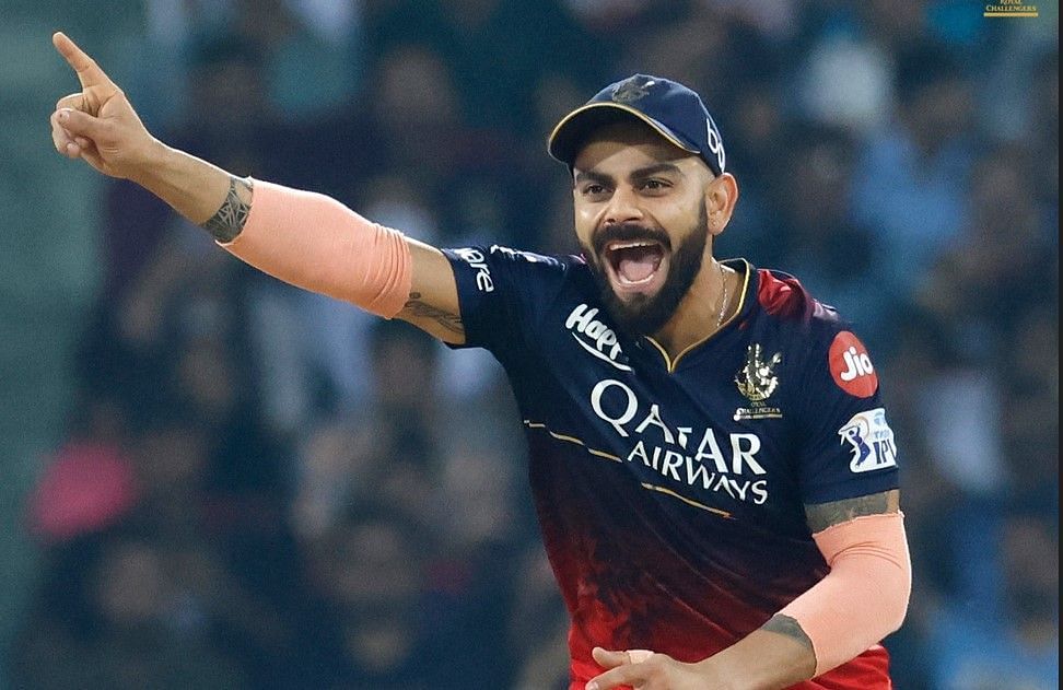 Virat Kohli in action (Image Courtesy: Twitter/Royal Challengers Bangalore)