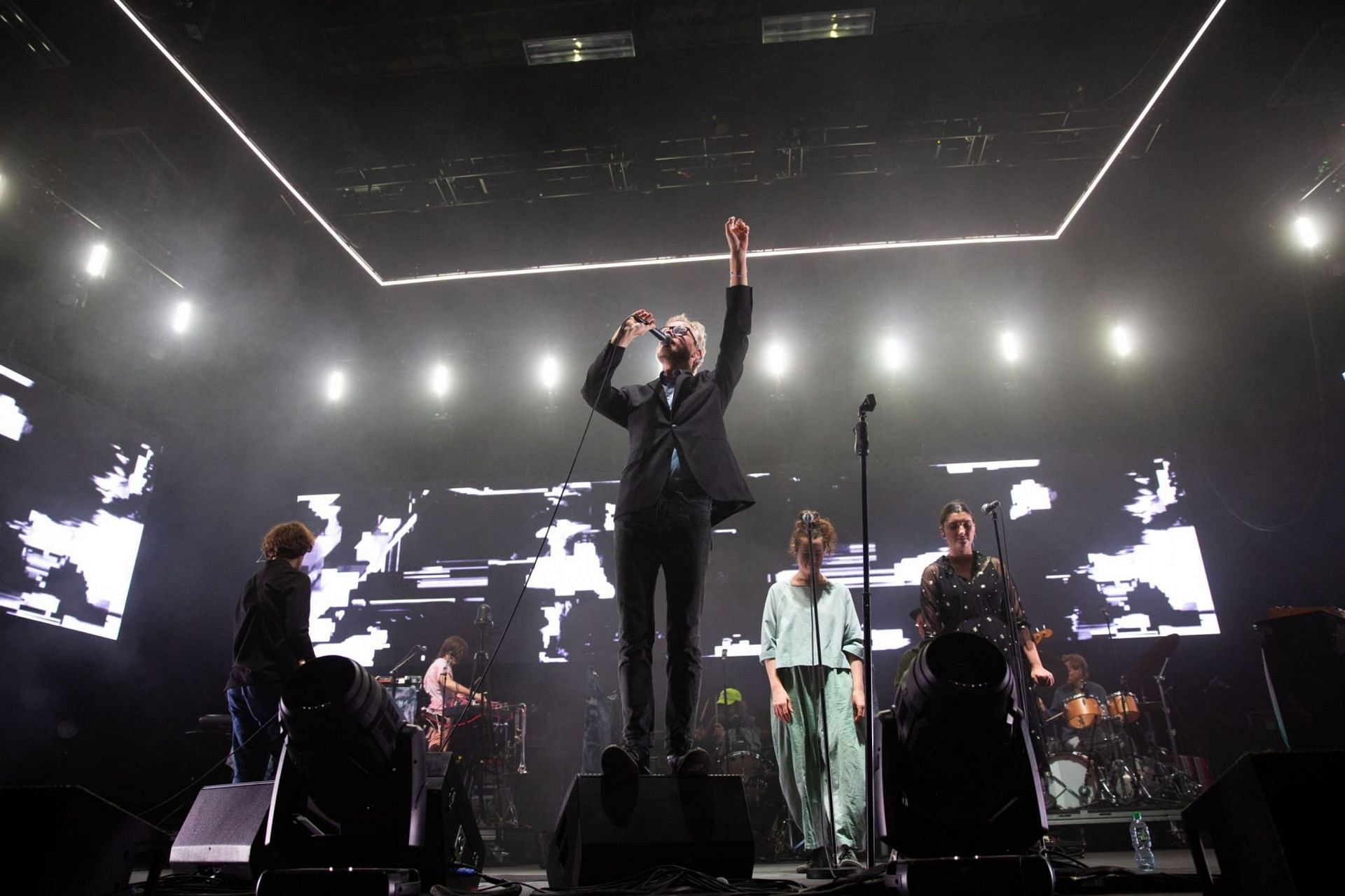 Matt Berninger of The National performs at Brighton Centre on December 07, 2019 in Brighton, United Kingdom.(Image via Getty Images)