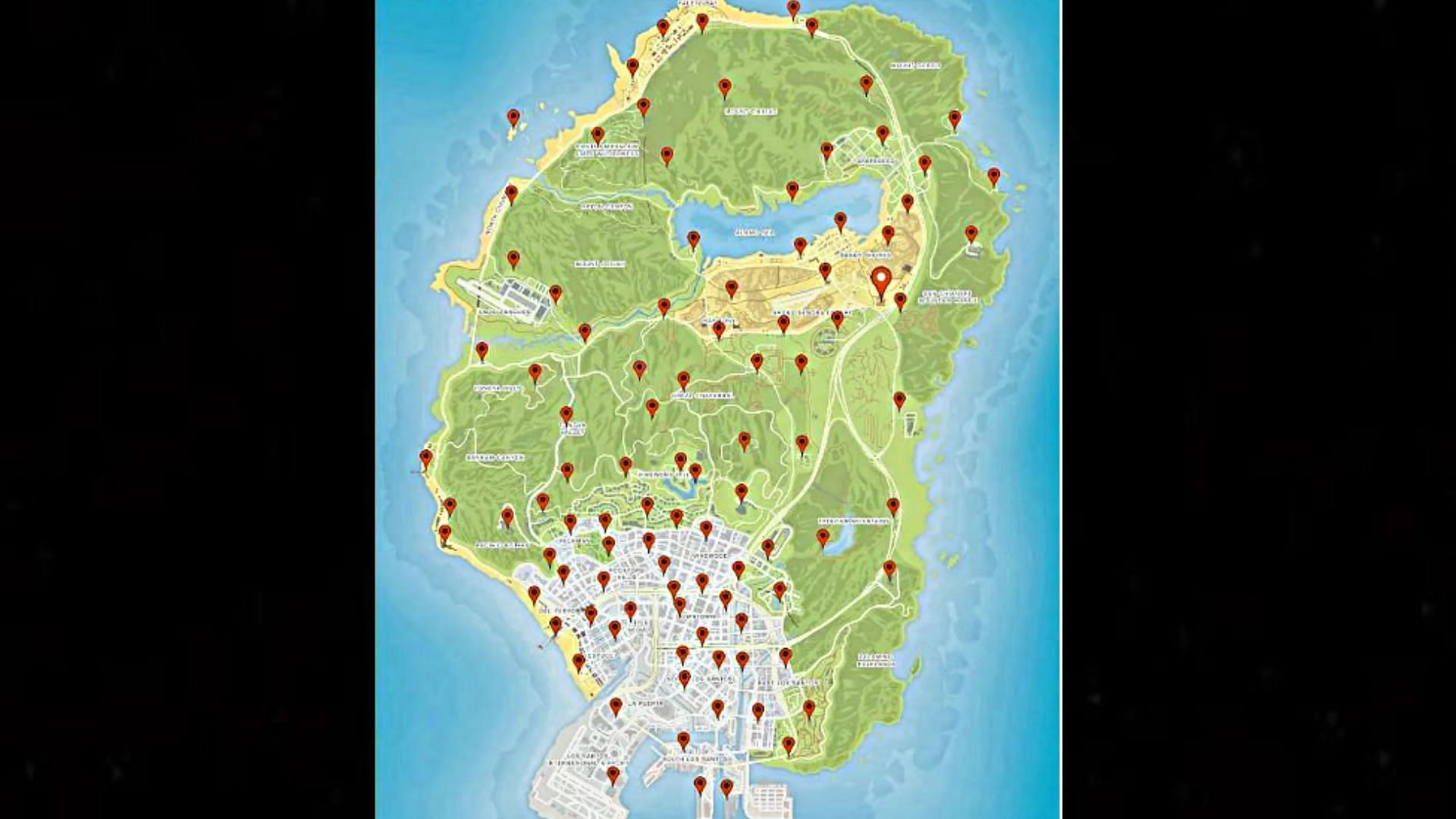 All Action Figure locations in GTA Online (Image via GTAWiki)
