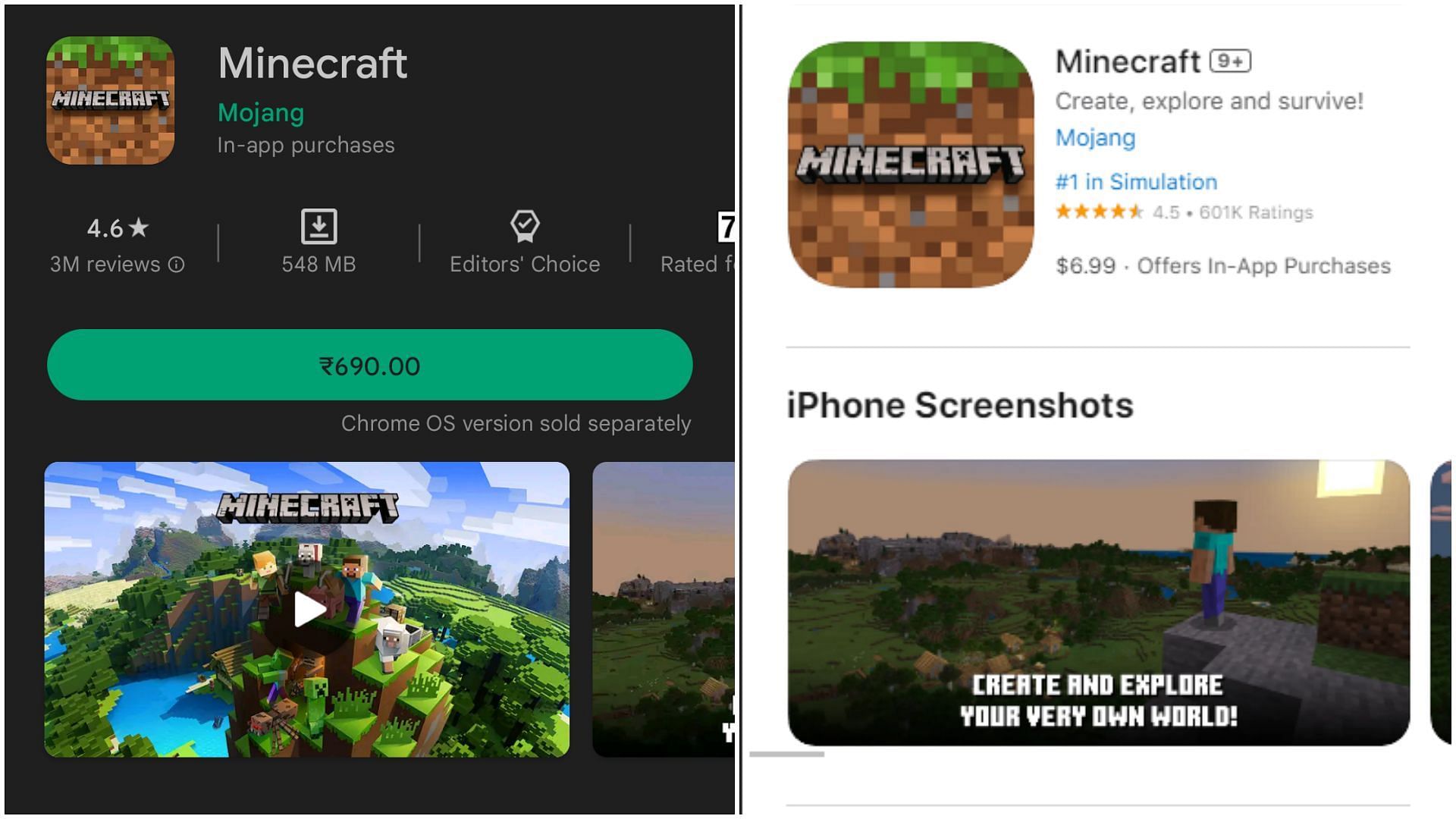 Minecraft: .es: Appstore para Android