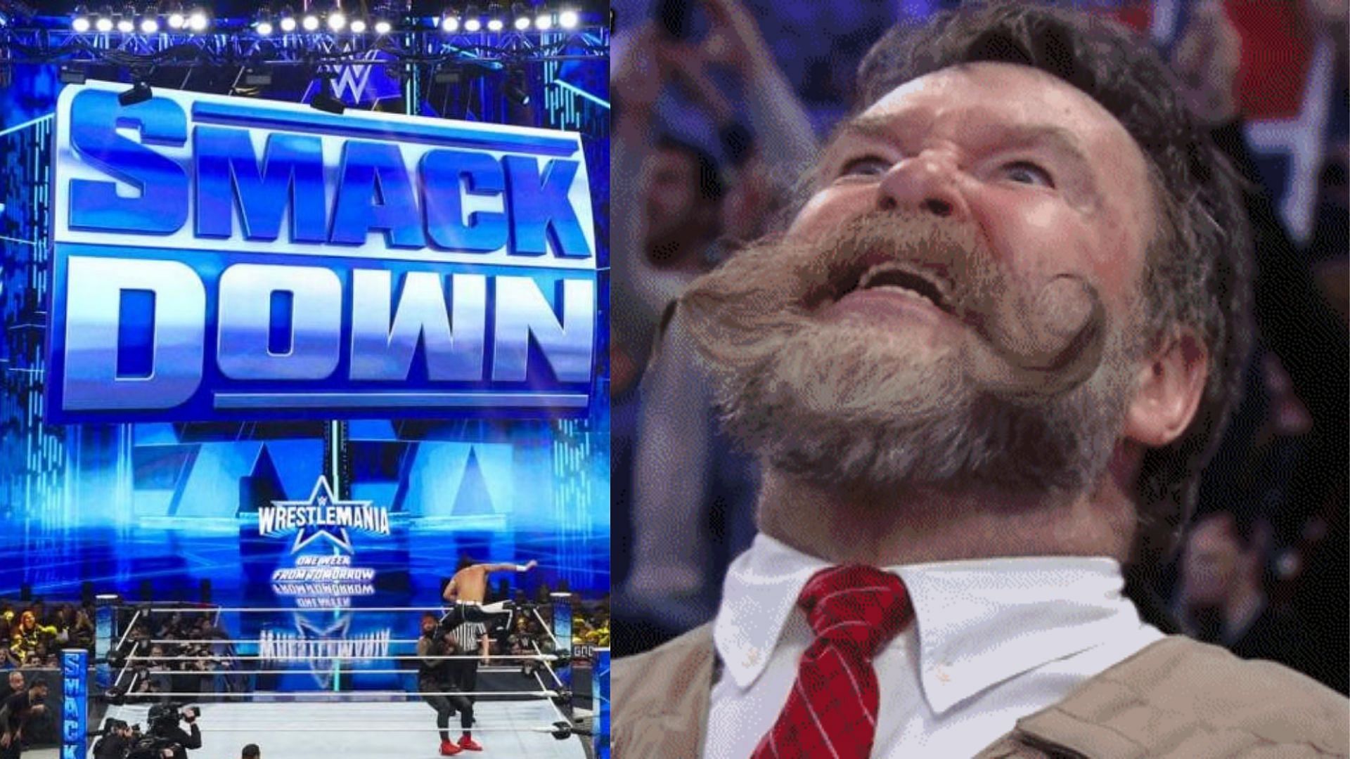 Dutch Mantell was not happy after SmackDown
