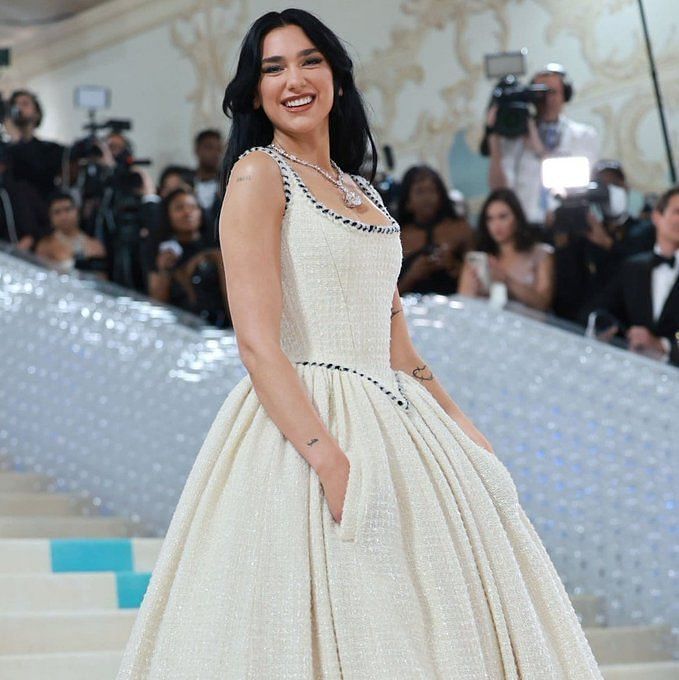 TikToker Recreates Dua Lipa's Vintage Chanel Met Gala Dress for $200