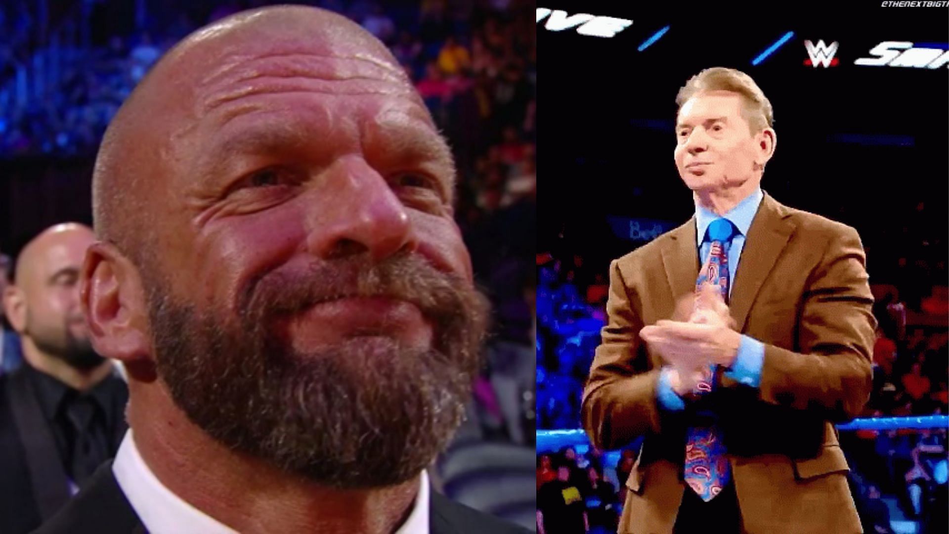 Vince McMahon and Triple H had every reason to be happy