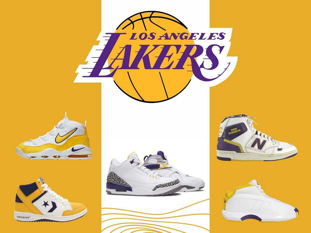 5 best Los Angeles Lakers-themed sneaker colorways of all time