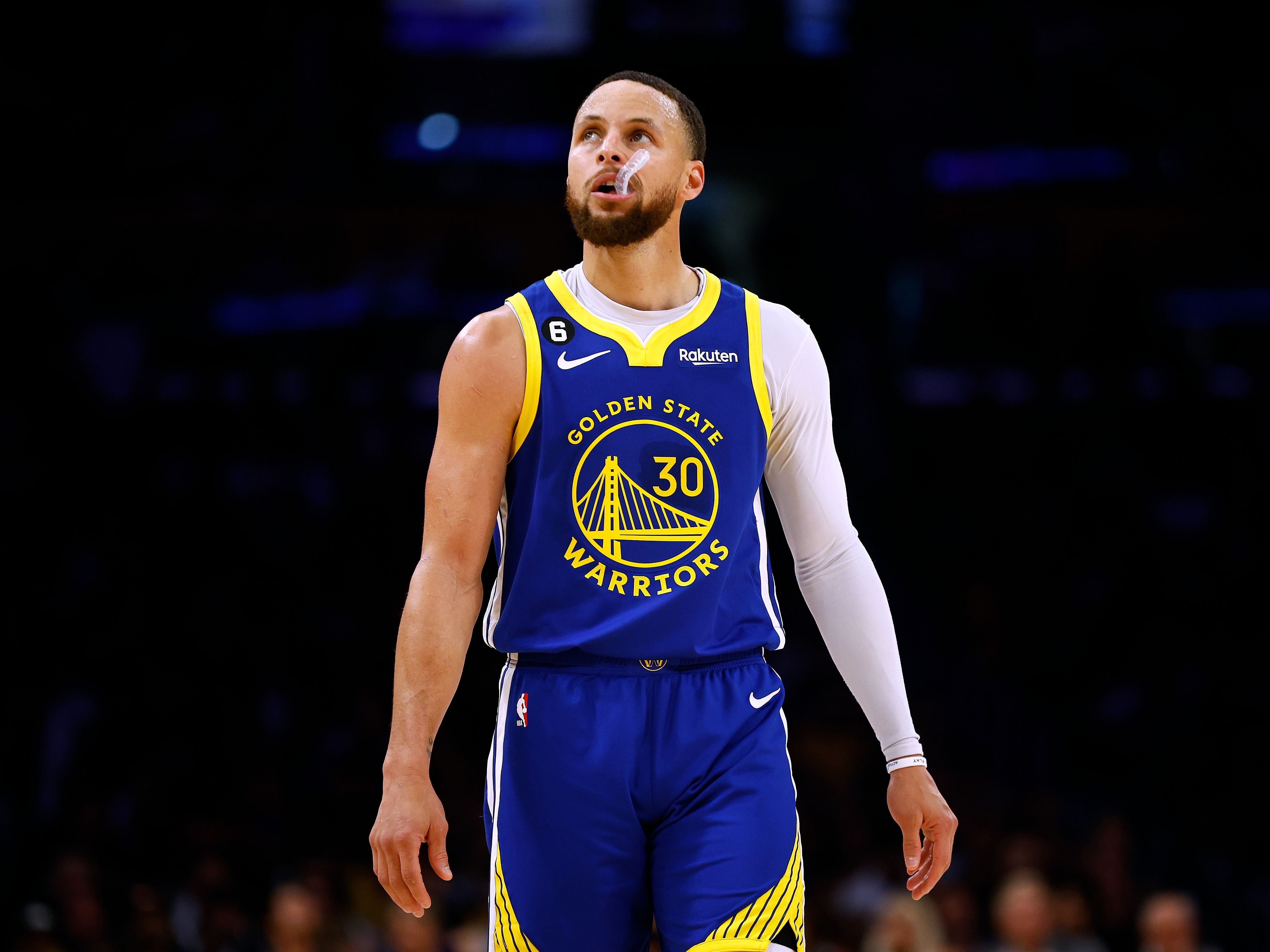 Golden State Warriors star Steph Curry 