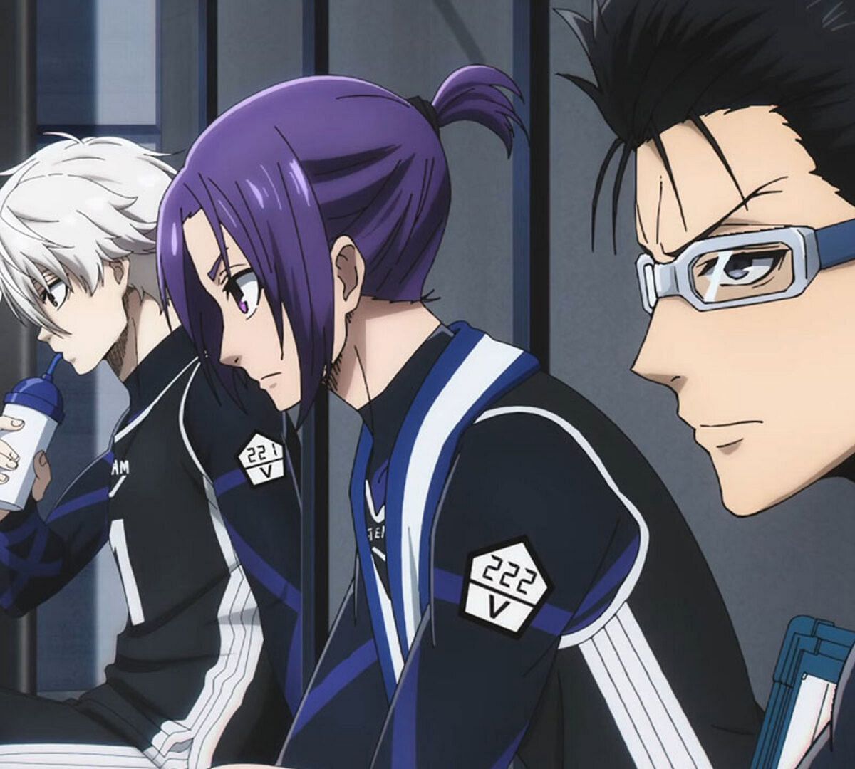 Team V as seen in the anime (Image via 8bit studio)