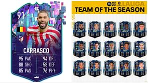 FIFA 23 Flashback Yannick Carrasco objective: How to complete, tips and tricks, and more