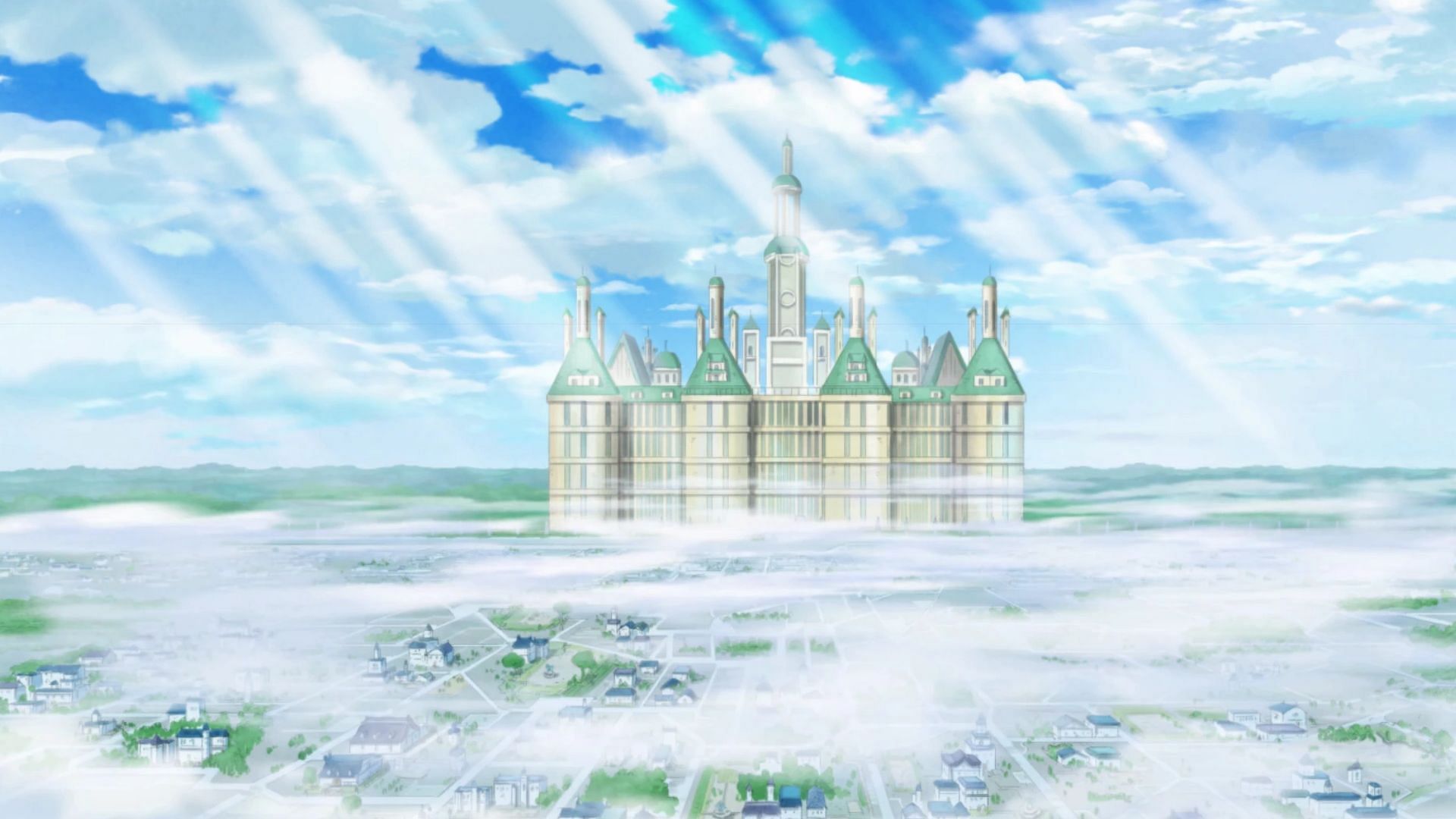 The Holy Knights are connected to the Holy Land of Mary Geoise (Image via Toei Animation, One Piece)