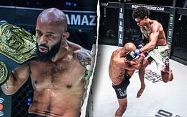 Demetrious Johnson on missing another flying knee knockout by mere inches: “I was shocked”