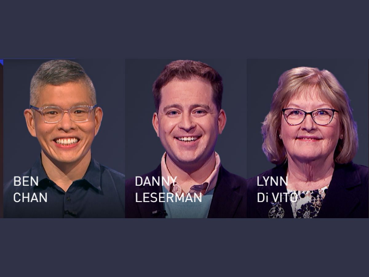 2 new challengers compete against Ben Chan (Image via jeopardy.com)
