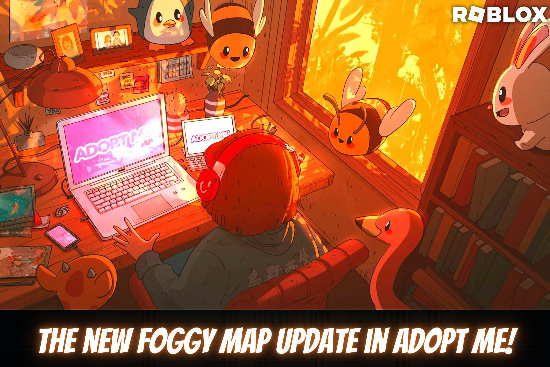 The new Foggy Map update in Adopt Me!