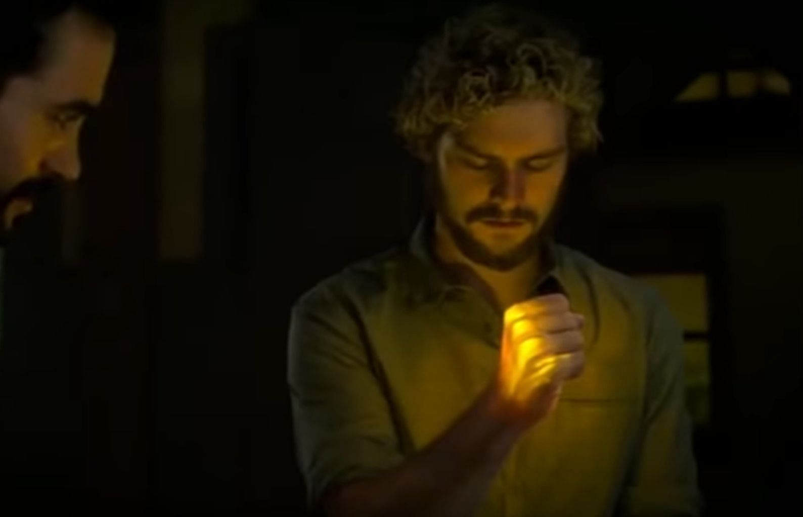 Iron Fist has managed to learn the technique to use his punch well (Image via Netflix)