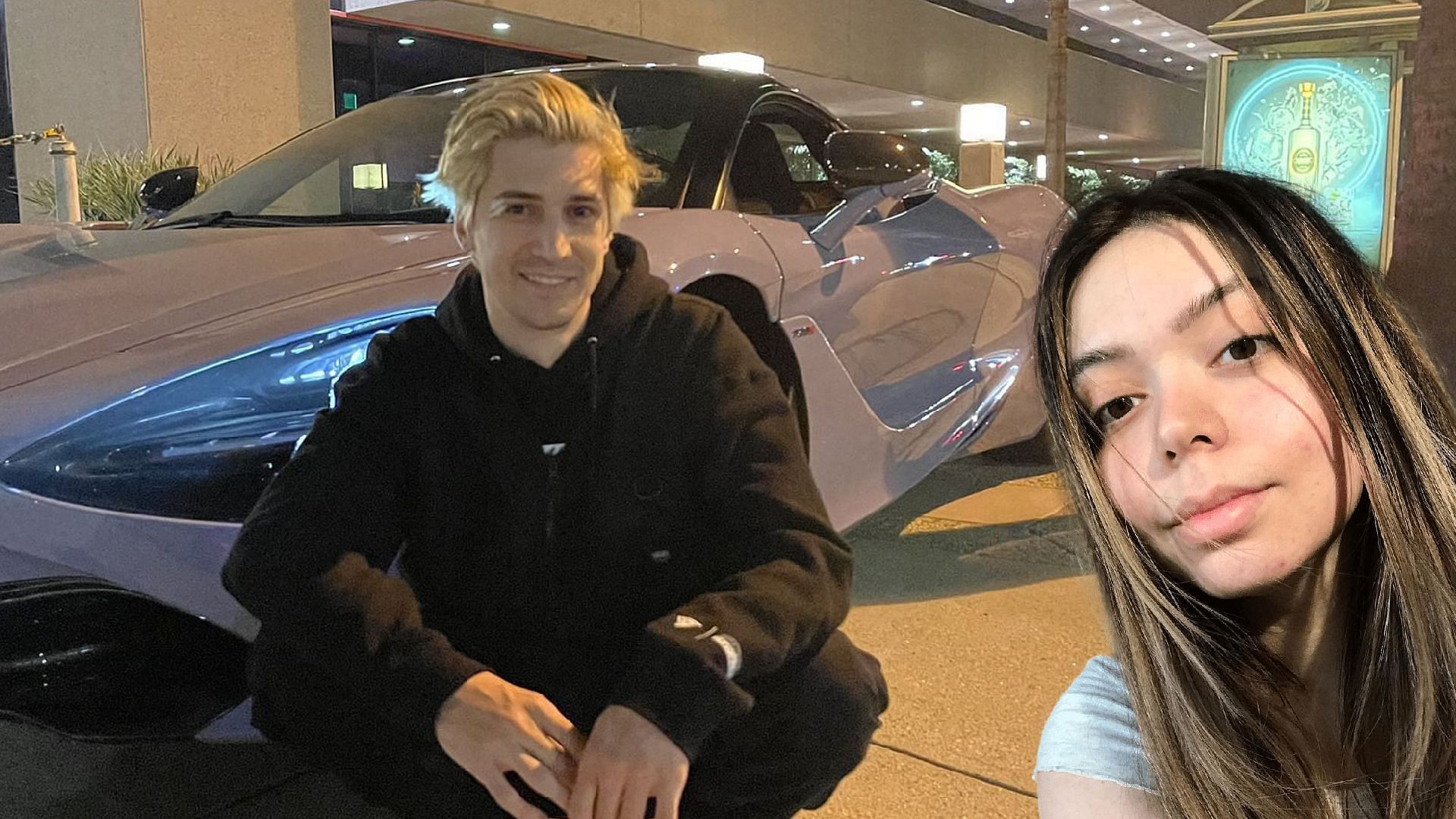 xQc reacts to being trolled with a picture of Adept (Image via Sportskeeda)