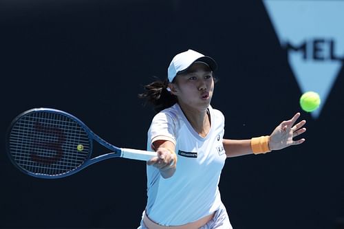 Zhang Shuai at the 2023 Australian Open