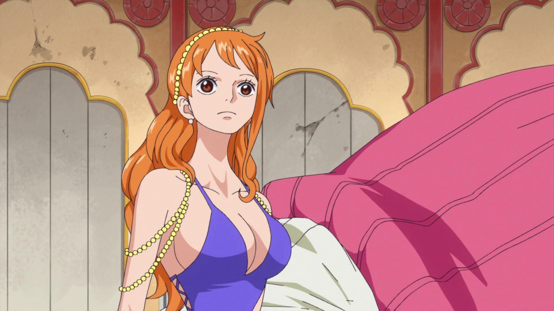 Nami in her Zou outfit (Image via Toei Animation, One Piece)