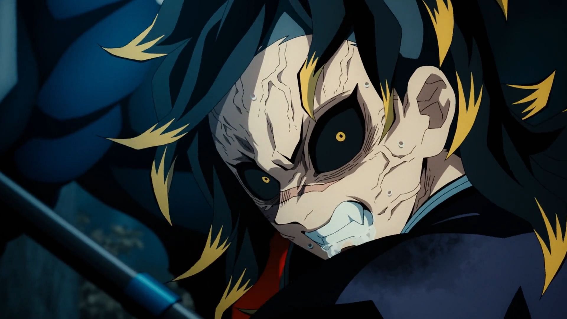 Genya Shinazugawa as seen in Demon Slayer season 3 episode 5