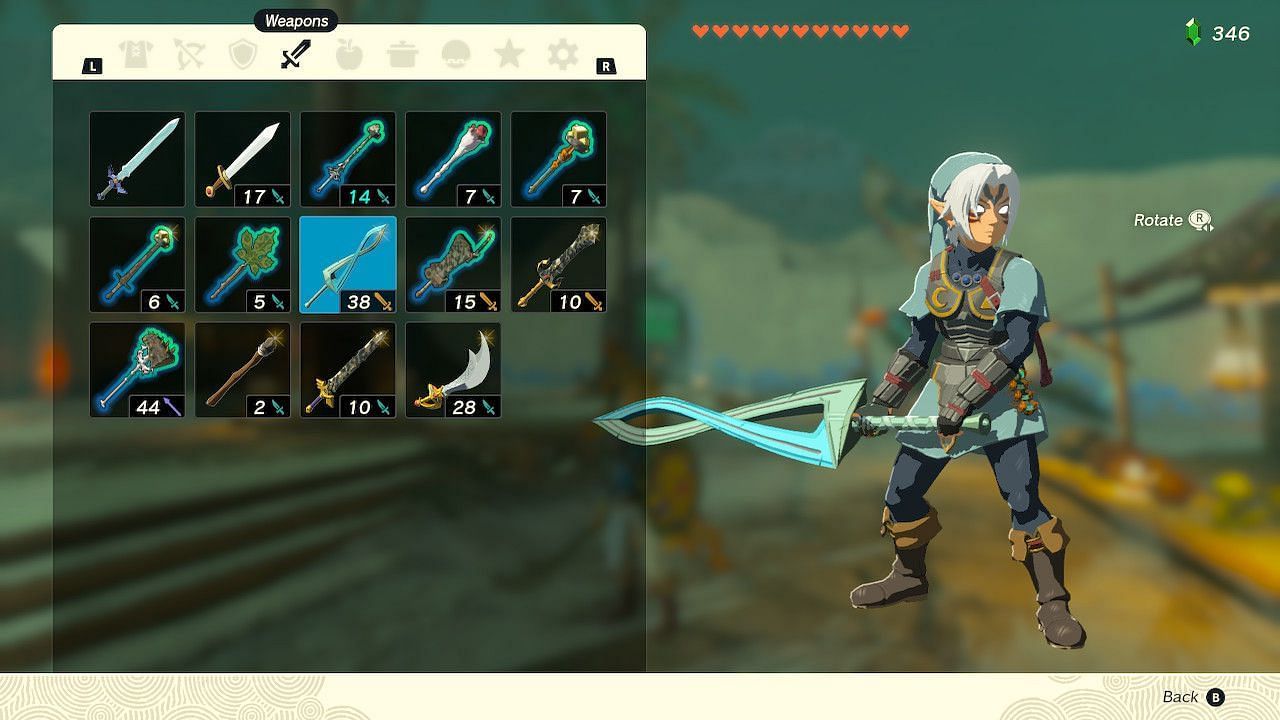 Find every item, weapon and shrine in 'Zelda: Breath of the Wild