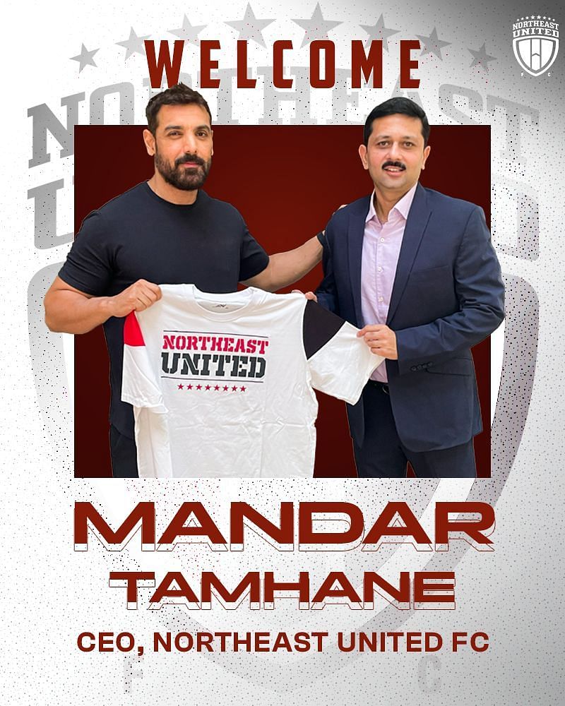 Mandar was appointed as the CEO of NorthEast United FC on 16th of May (Image courtesy: NEUFC Media)