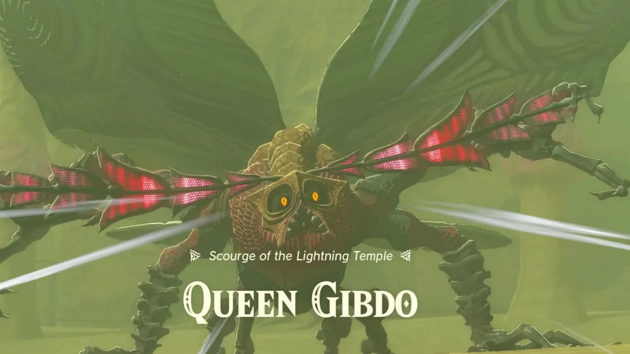 First encounter with Queen Gibdo in The Legend of Zelda Tears of the Kingdom (Image via Nintendo)