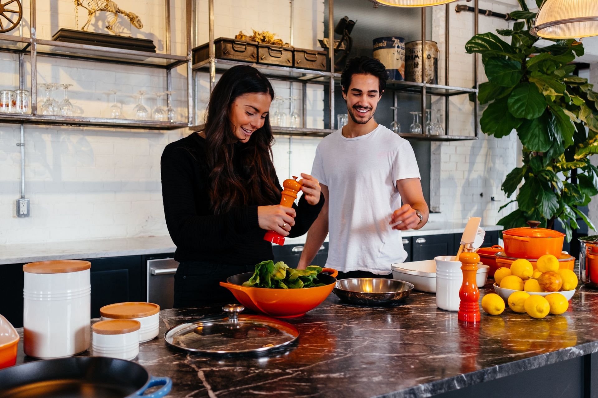 Clean your counter tops before cooking. (Image via Unsplash/ Jason Briscoe)