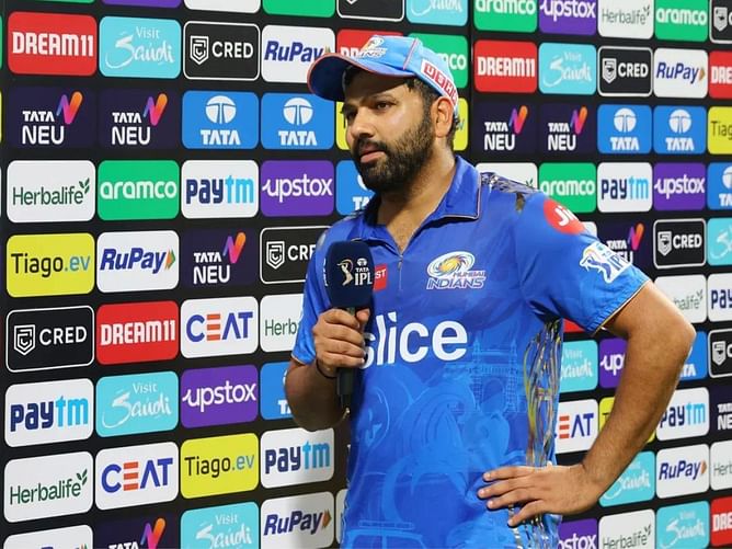 "Last year we did a big favour to RCB, I hope we get the result what we are looking for" - Rohit Sharma says after MI vs SRH