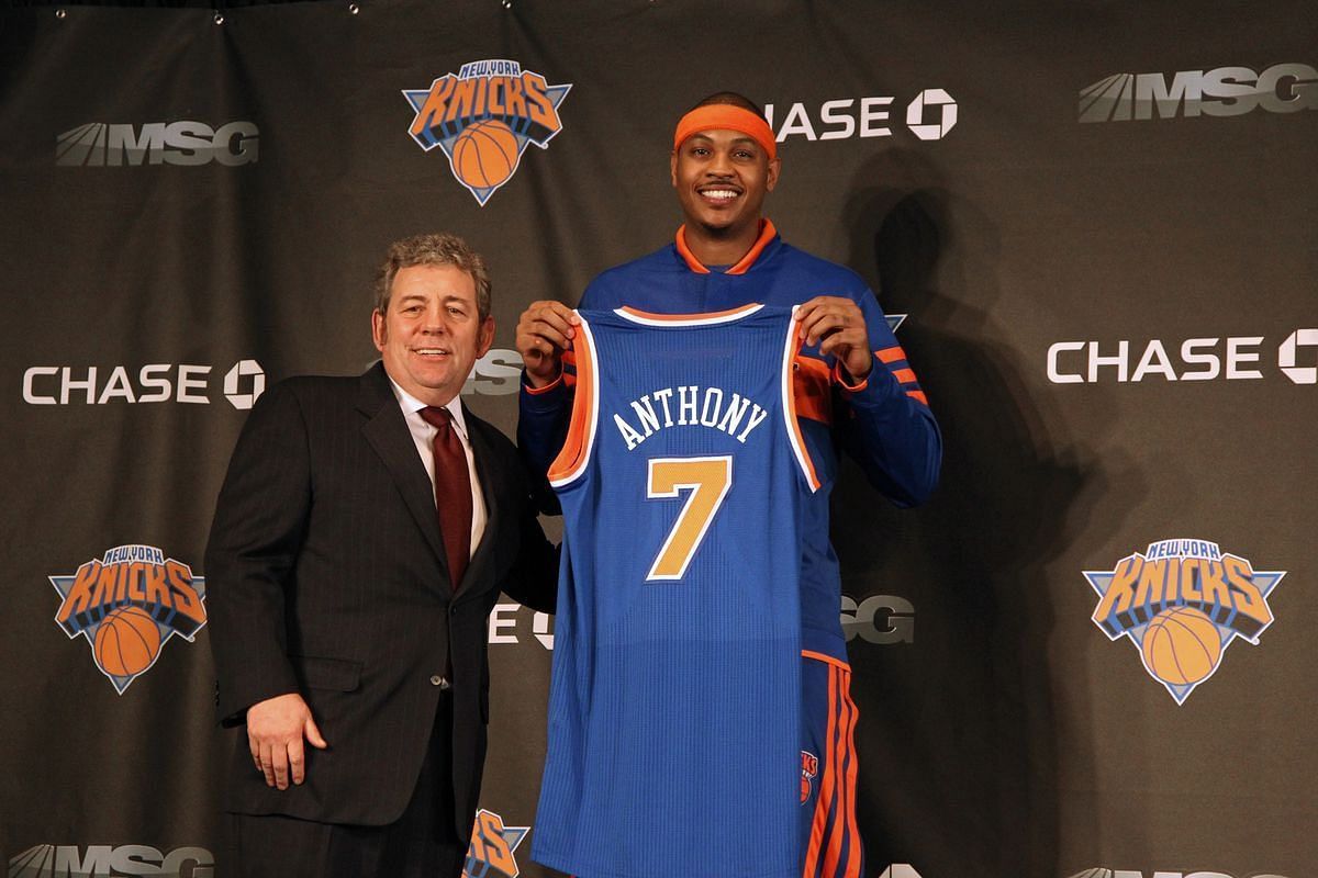 New York Knicks could likely retire Carmelo Anthony